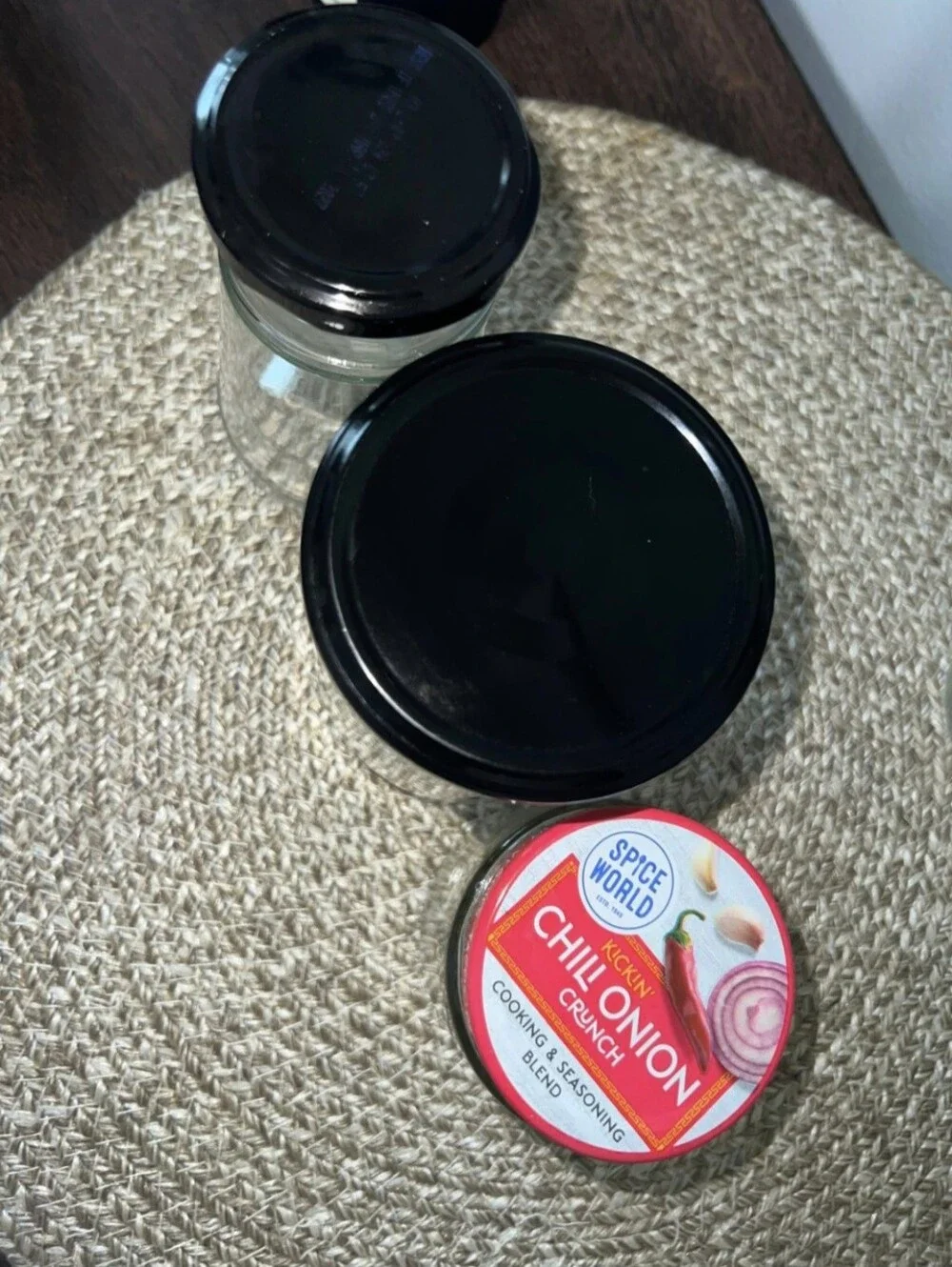 Set of 3 Reusable Glass Jars – Decoration and Storage.
